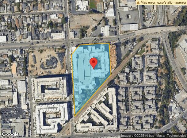  808 W San Carlos St, San Jose, CA Parcel Map