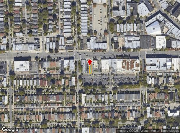  4947 W Irving Park Rd, Chicago, IL Parcel Map