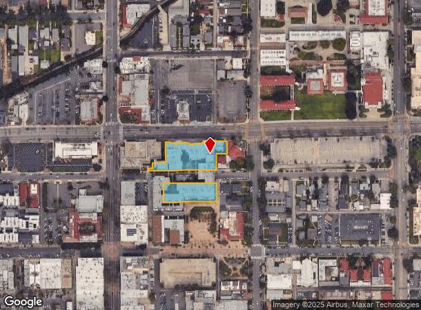  130 E Chapman Ave, Fullerton, CA Parcel Map