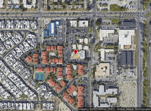 225 S Civic Dr, Palm Springs, CA Parcel Map