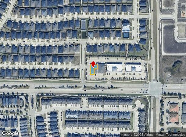  1020 W Exchange Pkwy, Allen, TX Parcel Map