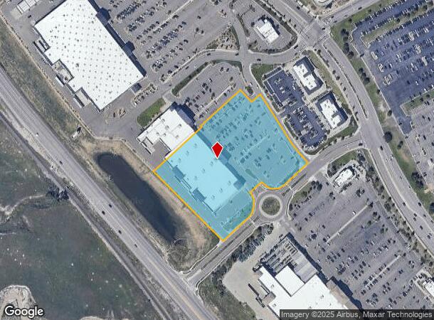  1361 New Beale St, Castle Rock, CO Parcel Map