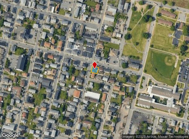  1017 Pine St, Fall River, MA Parcel Map