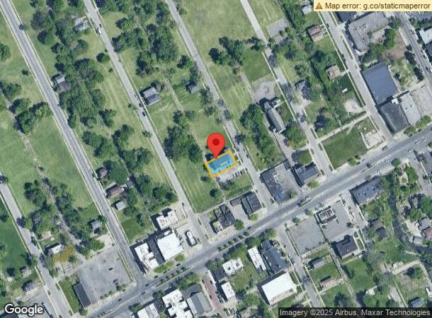  1055 Philip St, Detroit, MI Parcel Map