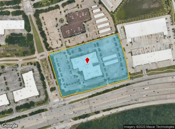  500 N Sam Houston Pkwy W, Houston, TX Parcel Map