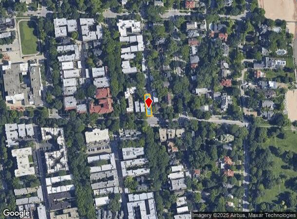 201 Main St, Evanston, IL Parcel Map