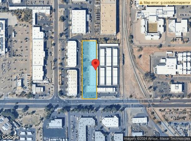  40 W Baseline Rd, Mesa, AZ Parcel Map