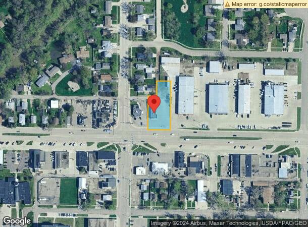  110 Main Ave E, West Fargo, ND Parcel Map