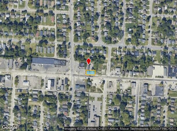 1084 E Hudson St, Columbus, OH Parcel Map