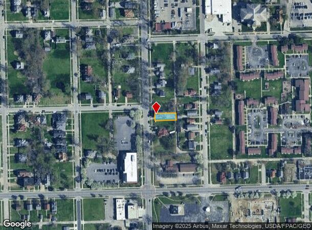 2240 Franklin Ave, Toledo, OH Parcel Map
