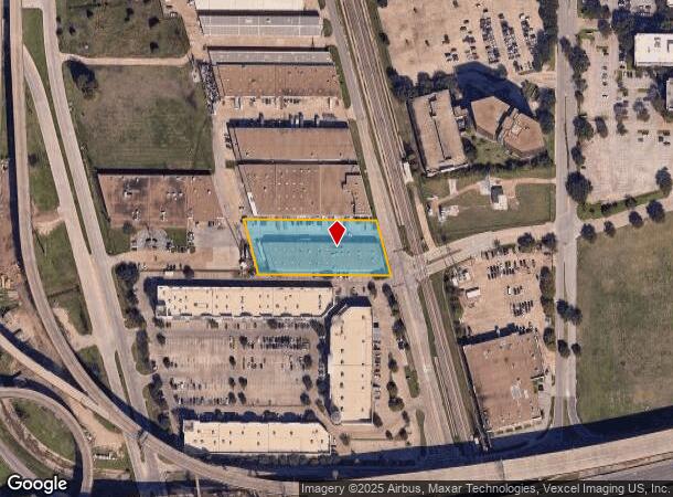  11929 Denton Dr, Dallas, TX Parcel Map