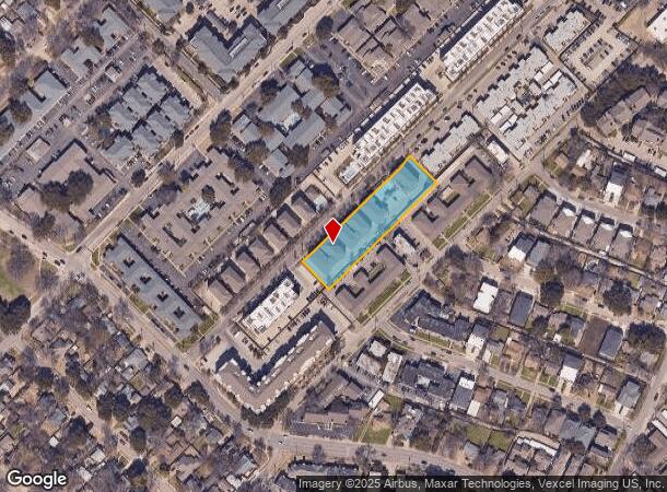  3280 Cedarplaza Ln, Dallas, TX Parcel Map