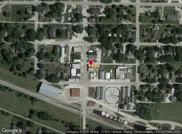 717 Marshall St, Dexter, IA Parcel Map