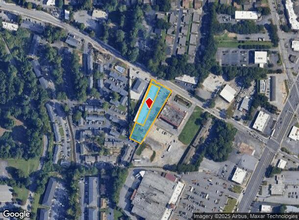  3160 Chamblee Dunwoody Rd, Atlanta, GA Parcel Map
