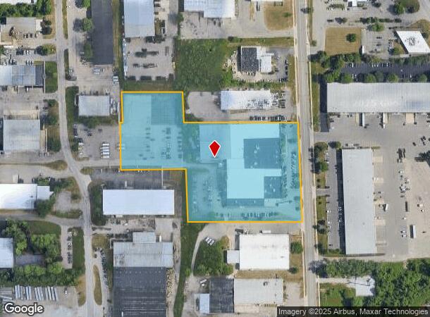 4511 E Paris Ave Se, Grand Rapids, MI Parcel Map