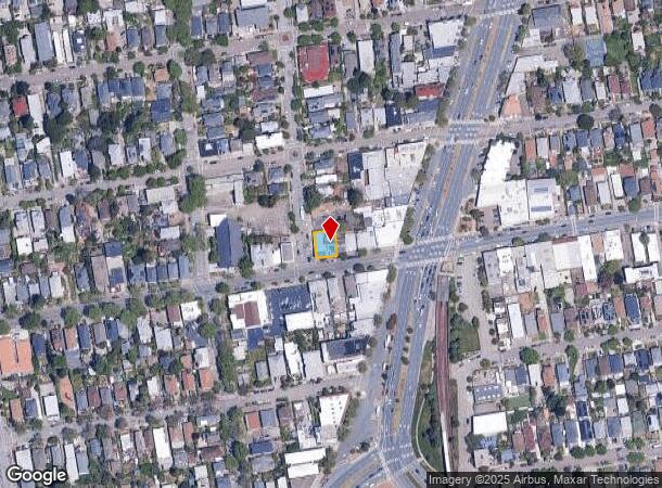  1743 Alcatraz Ave, Berkeley, CA Parcel Map