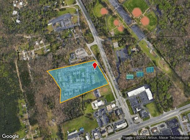3310 Old Courthouse Rd, North Chesterfield, VA Parcel Map