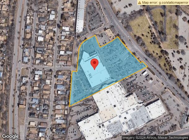  600 N Guadalupe St, Santa Fe, NM Parcel Map