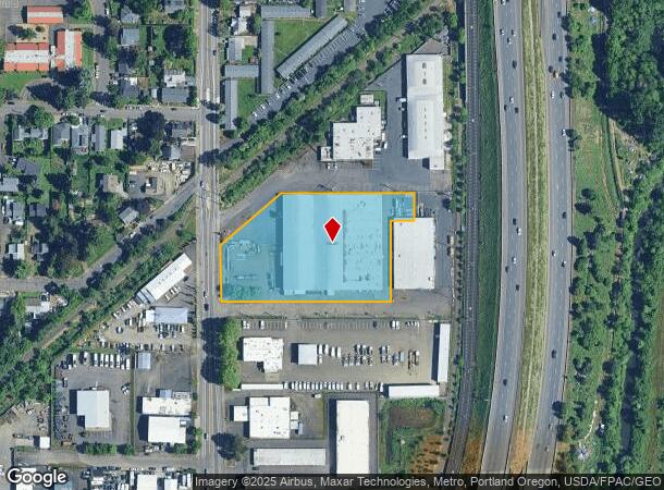  7200 Se 92Nd Ave, Portland, OR Parcel Map