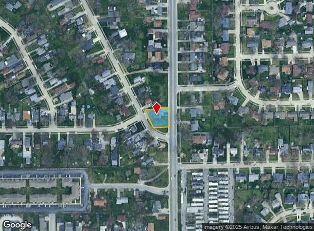 7410 Bluffton Rd, Fort Wayne, IN Parcel Map