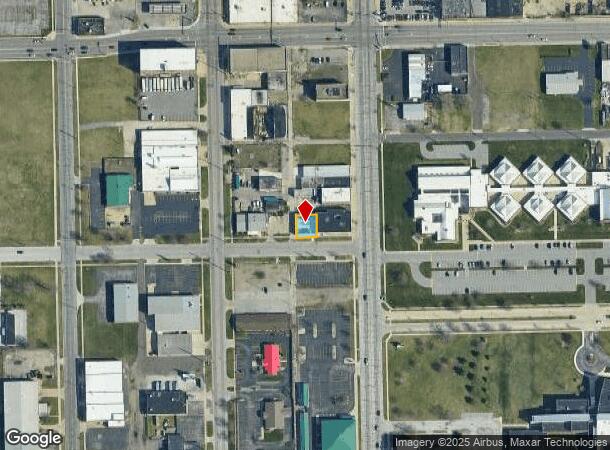  109 Garst St, South Bend, IN Parcel Map