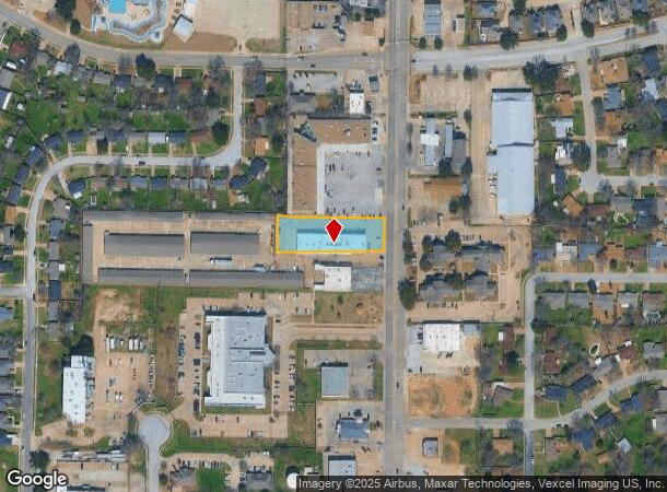 415 N Main St, Grapevine, TX Parcel Map