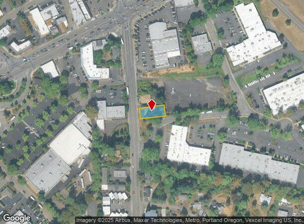  12110 Sw Hall Blvd, Portland, OR Parcel Map