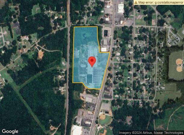  604 S Alabama Ave, Chesnee, SC Parcel Map