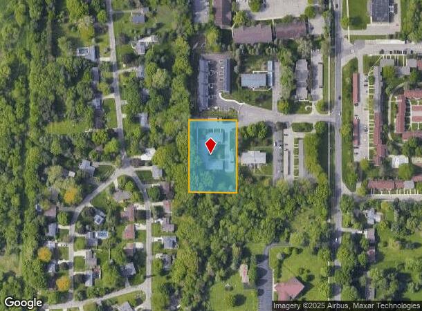 1741 Chief Okemos Cir, Okemos, MI Parcel Map