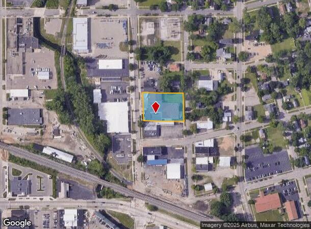  405 N Mechanic St, Jackson, MI Parcel Map