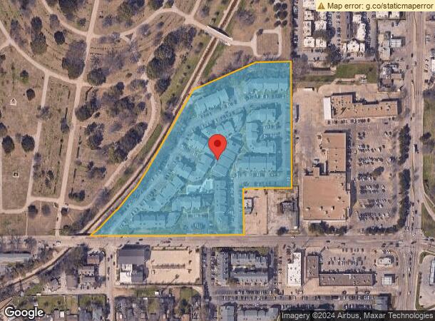  3353 Lombardy Ln, Dallas, TX Parcel Map