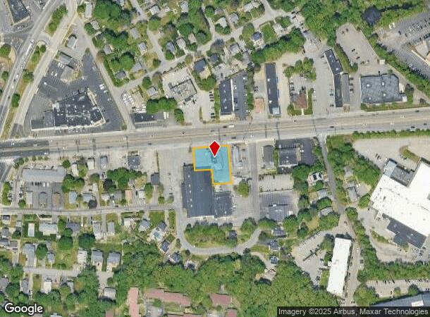266 Worcester Rd, Framingham, MA Parcel Map