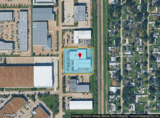  10050 Houston Oaks Dr, Houston, TX Parcel Map