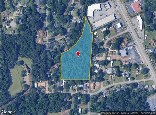 S Houston Lake Rd, Warner Robins, GA Parcel Map