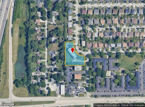 40 Briar St, Glen Ellyn, IL Parcel Map