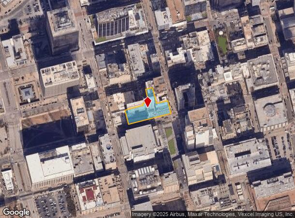  1315 Commerce St, Dallas, TX Parcel Map
