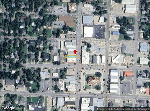 507 N Main St, Bonham, TX Parcel Map