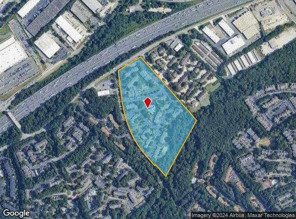  6860 Dawson Blvd, Norcross, GA Parcel Map