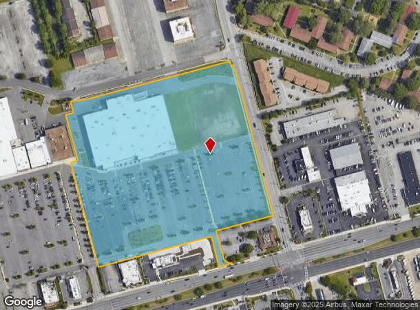 1050 W Mercury Blvd, Hampton, VA Parcel Map