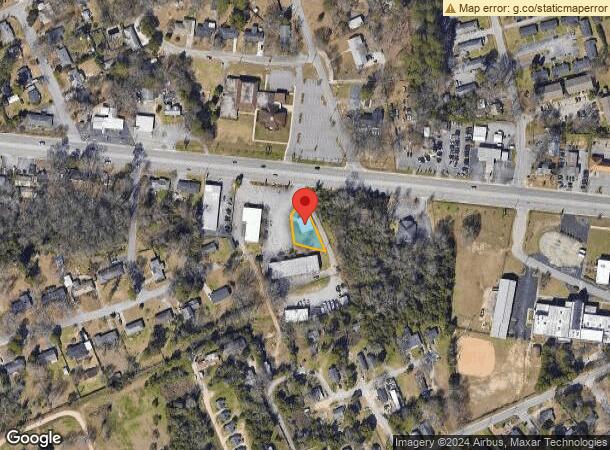  1521 Sunset Blvd, West Columbia, SC Parcel Map