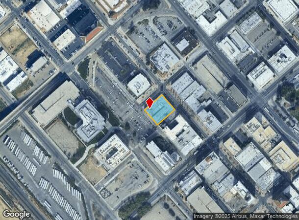  1255-1259 Fulton St, Fresno, CA Parcel Map