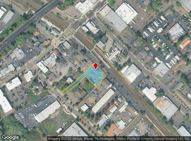 9171 Sw Burnham St, Portland, OR Parcel Map