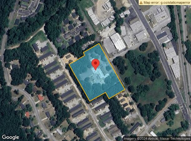  1180 Wolfe Trl, Orangeburg, SC Parcel Map