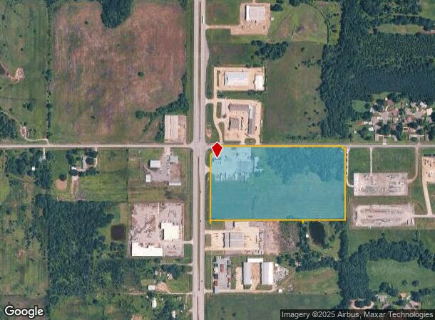  2300 S 32Nd St, Muskogee, OK Parcel Map