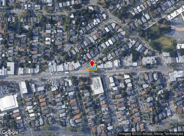  1619 Solano Ave, Berkeley, CA Parcel Map