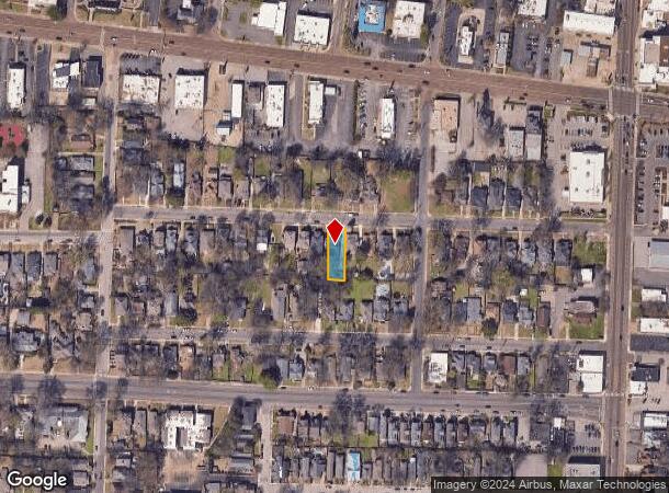  2053 Linden Ave, Memphis, TN Parcel Map