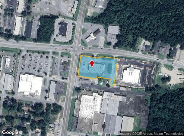 1326 N Jefferies Blvd, Walterboro, SC Parcel Map