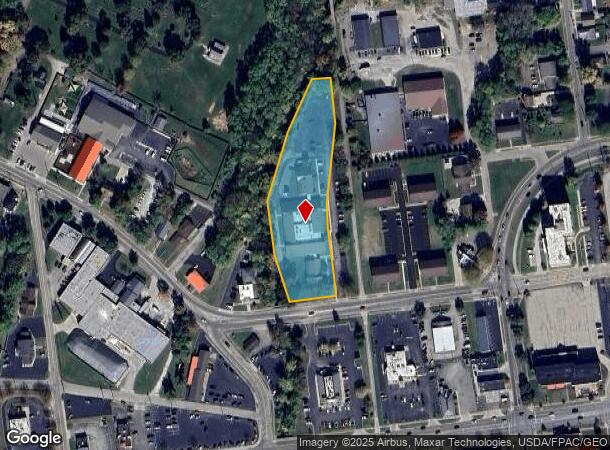  452 W Market St, Xenia, OH Parcel Map