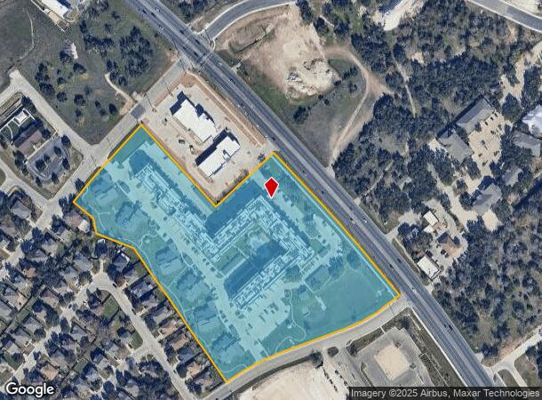  4700 Williams Dr, Georgetown, TX Parcel Map