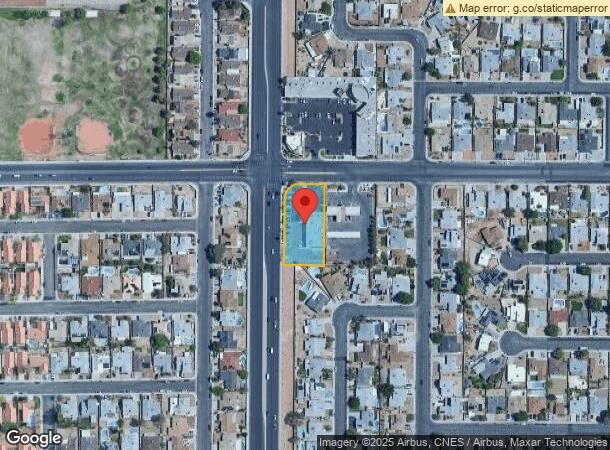  500 S Buffalo Dr, Las Vegas, NV Parcel Map